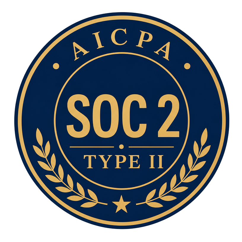 SOC 2 Type II - Certified SOC 2 Type II certified